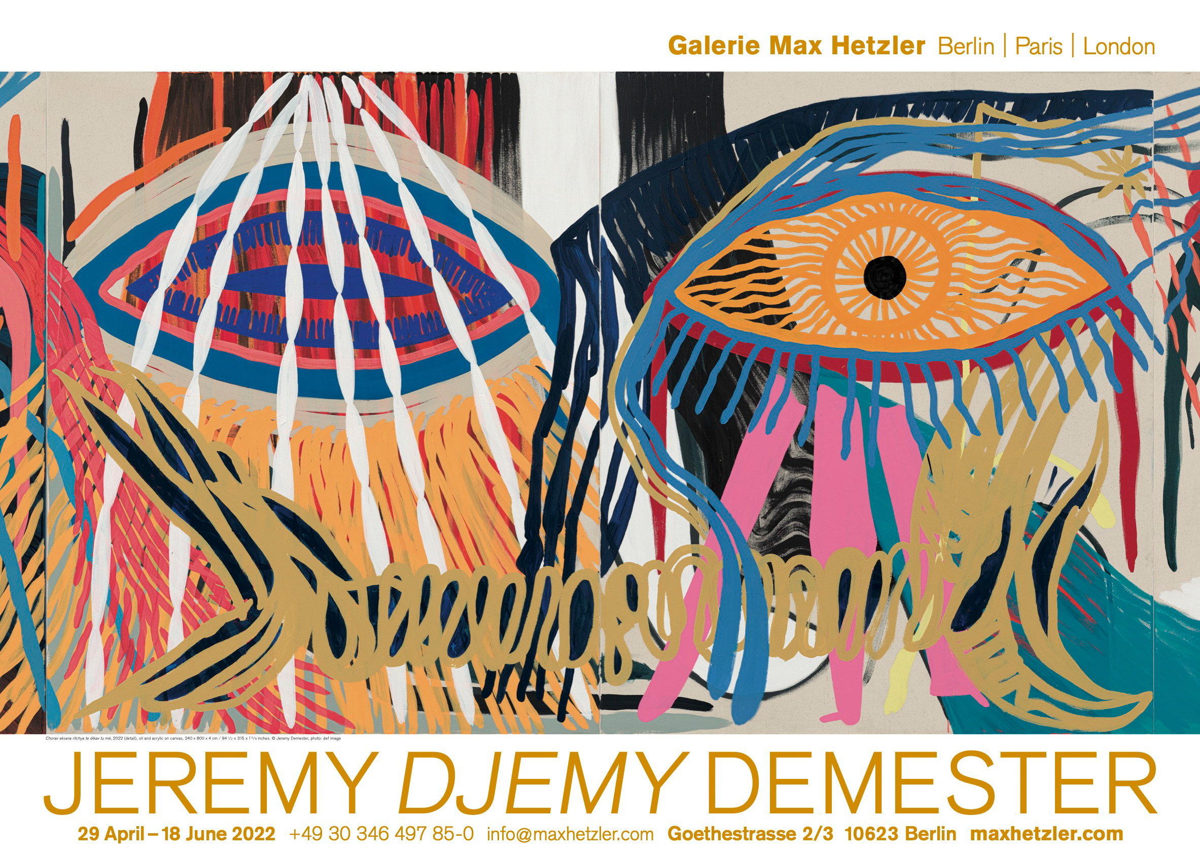 Jeremy Demester: Djemy - Galerie Max Hetzler